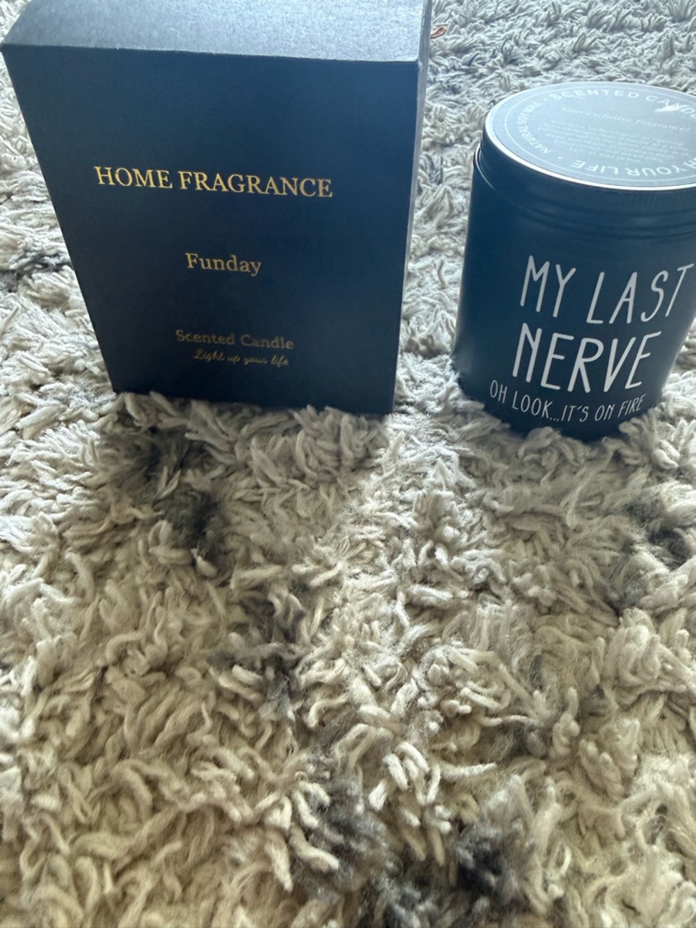 Funday Scented Candle — Black